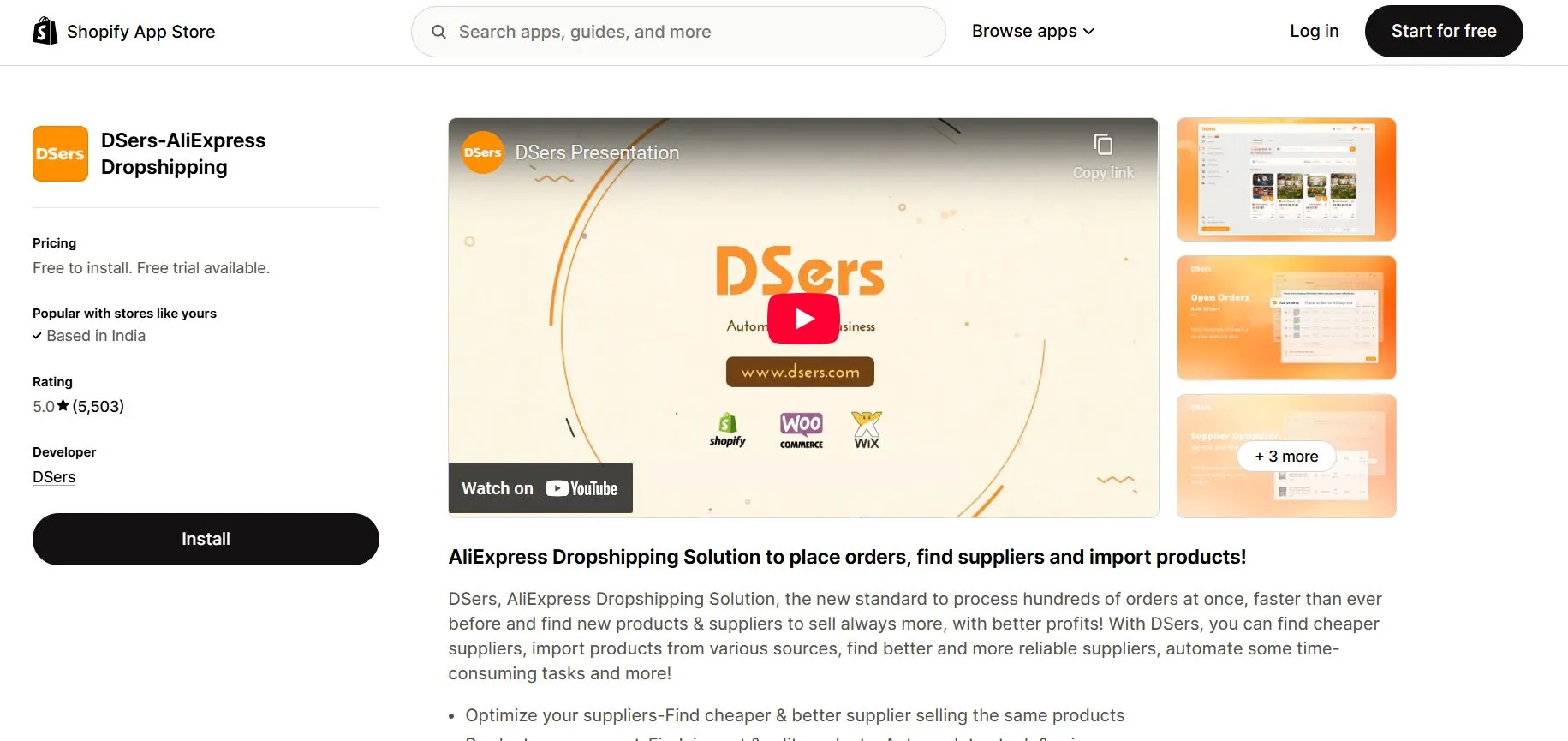 DSers - AliExpress Dropshipping