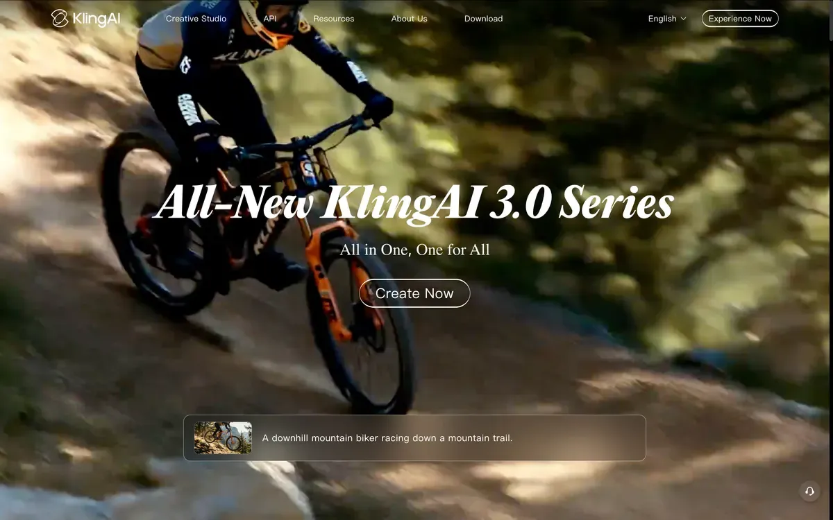 Kling AI video generator interface, a Sora alternative tested in 2026