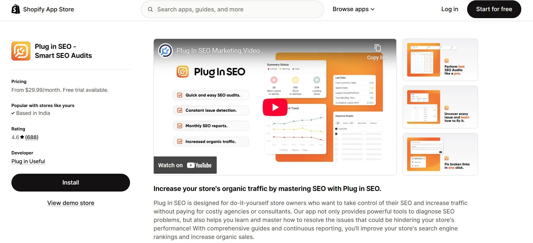 Plug in SEO