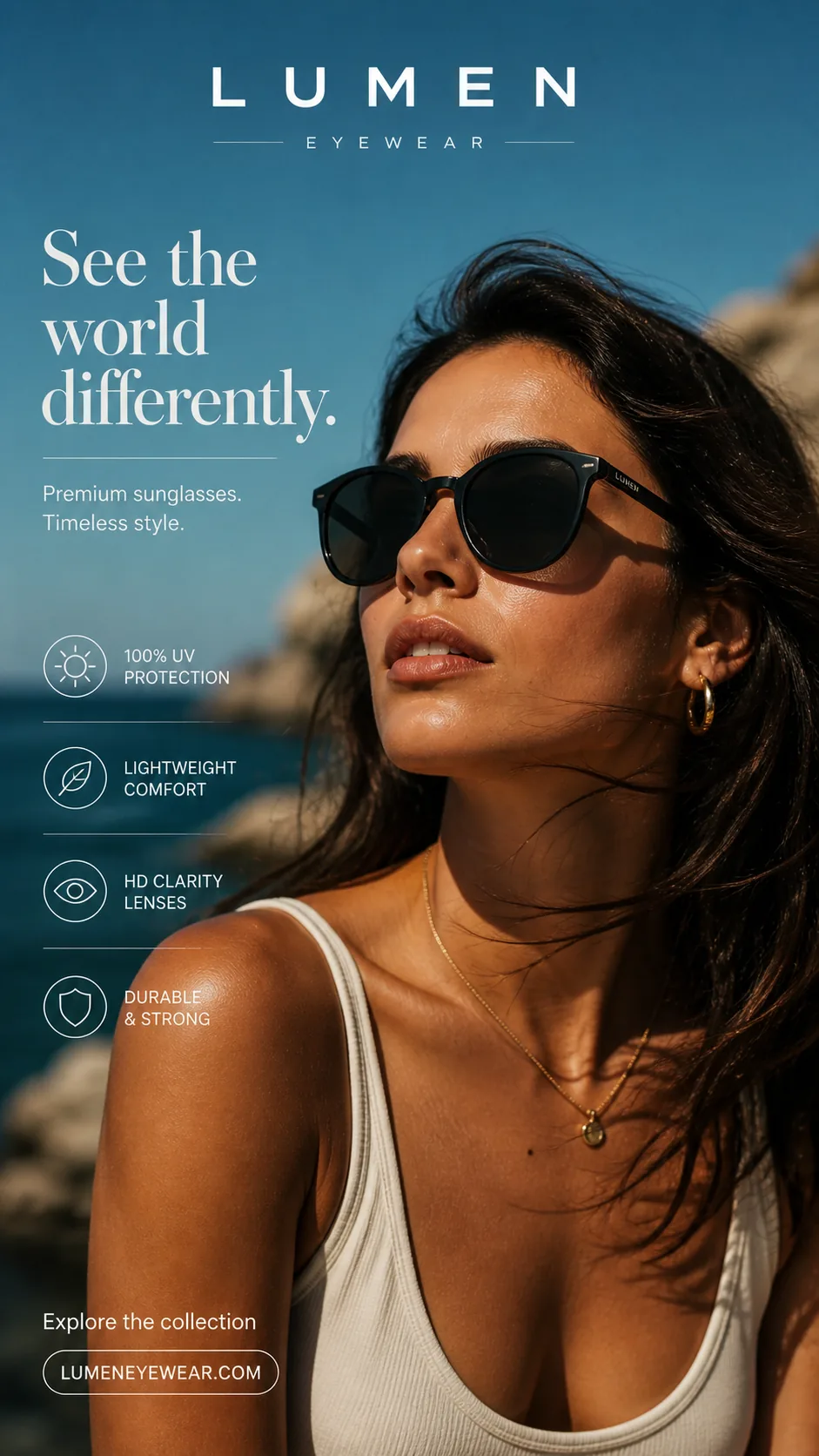 High-converting AI static creative — lifestyle product image suitable for website banners and Meta ad carousels